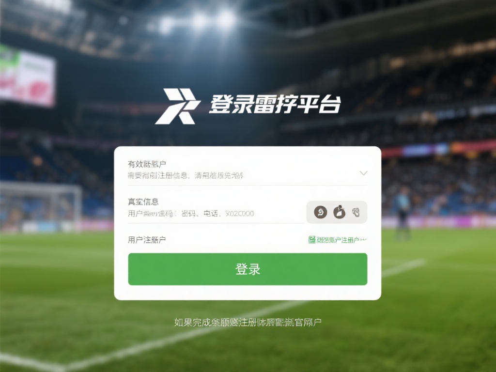 有效的账户注册信息：登录雷竞技平台需要提前注册账户